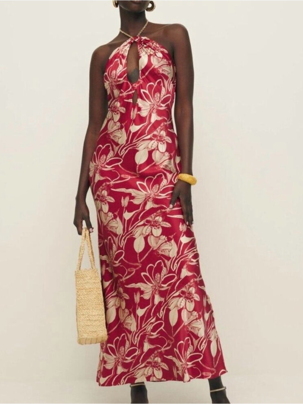 Reformation Yesenia 100% Silk dress - Picture 4 of 16